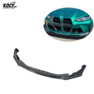 Factory Customization G80 M3 VOR style carbon fiber front spoiler lip for BMW G80 M3 G82 M4 2021 