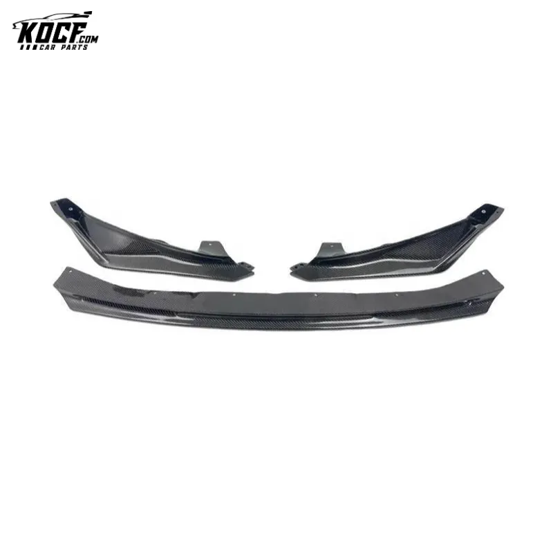 Factory Customization G80 M3 VOR style carbon fiber front spoiler lip for BMW G80 M3 G82 M4 2021 