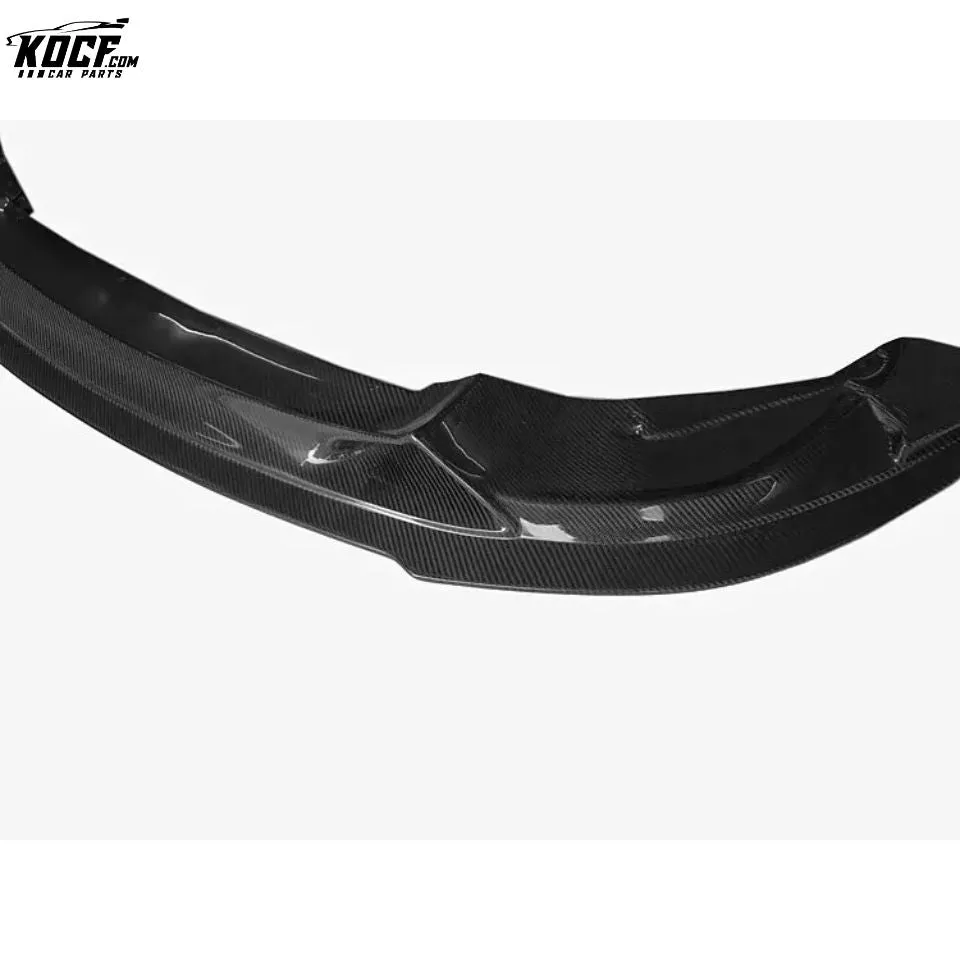 For BMW F80 F82 M3 M4 RZA style Carbon Fiber Front Bumper Splitter Lip Spoiler 14-19