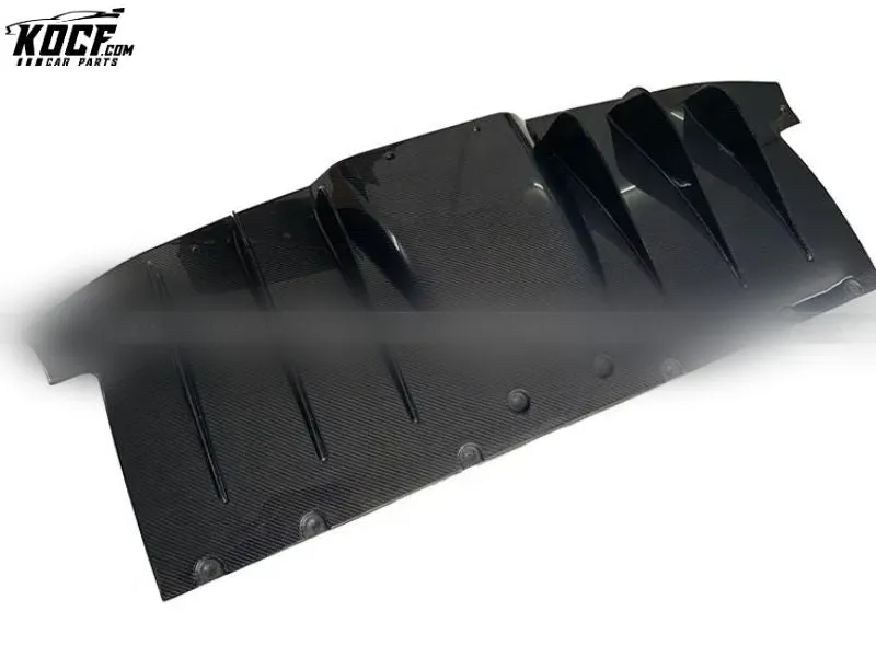 For Ferrari 458 Italia Carbon Fiber Rear Diffuser Valance OEM Style Front bumper lip Rear Diffuser Valance Spoiler 11-13