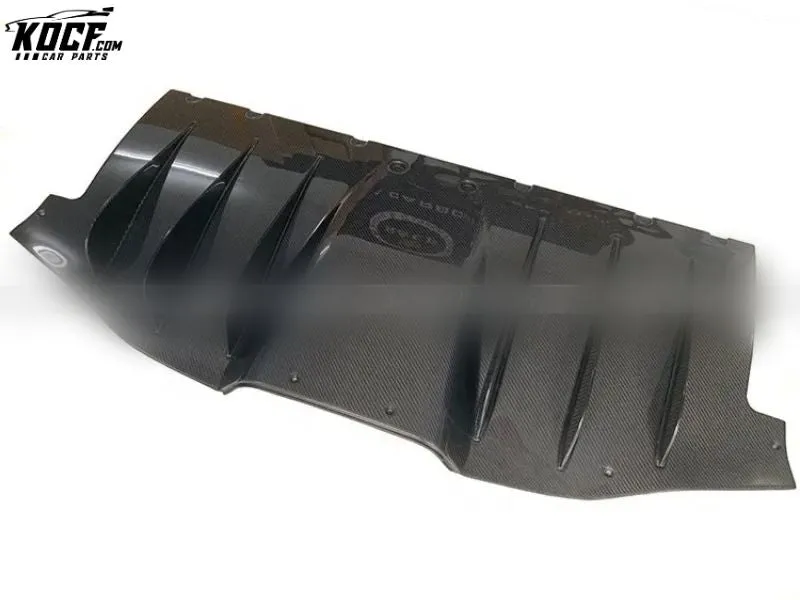 For Ferrari 458 Italia Carbon Fiber Rear Diffuser Valance OEM Style Front bumper lip Rear Diffuser Valance Spoiler 11-13