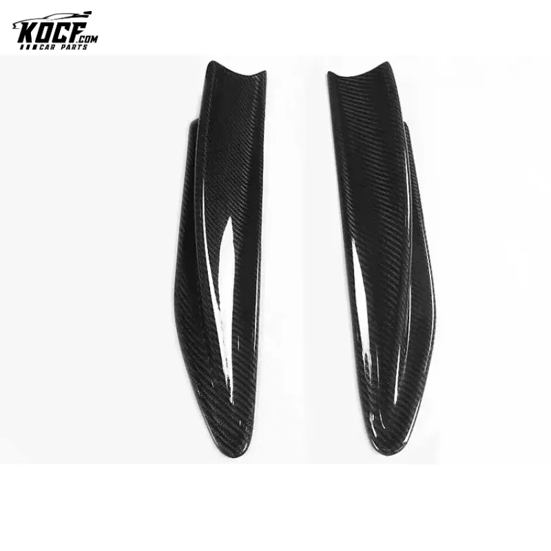 For Toyota GT86 FR-S BRZ TRD style carbon fiber fender canards Front fender vent blade