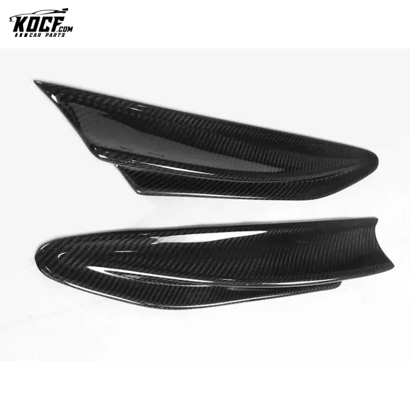 For Toyota GT86 FR-S BRZ TRD style carbon fiber fender canards Front fender vent blade