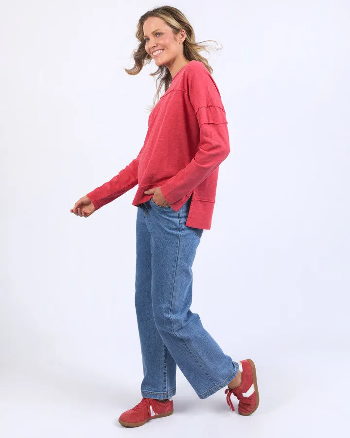 Foxwood -  Jayne Throw On Top - Cayenne