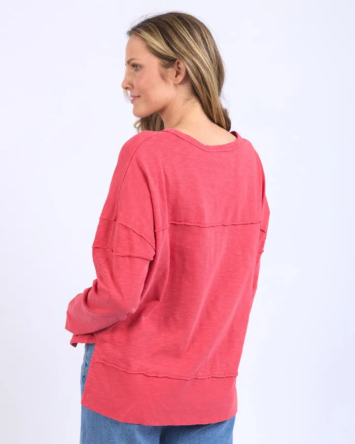 Foxwood -  Jayne Throw On Top - Cayenne