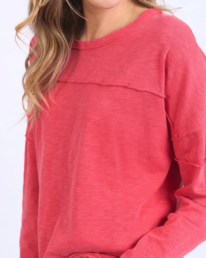 Foxwood -  Jayne Throw On Top - Cayenne