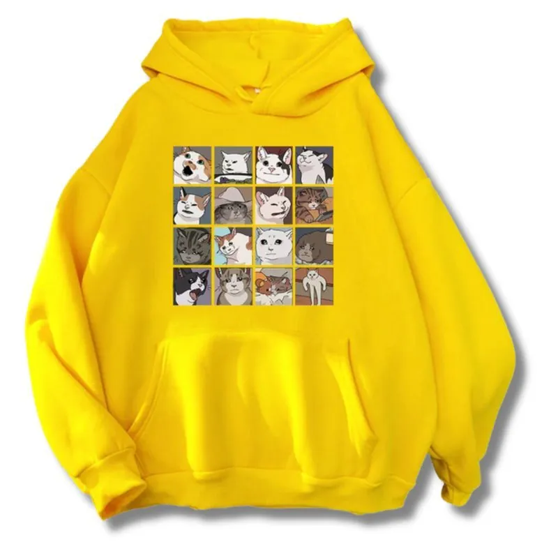 Funny Cat Memes Unisex Hoodie