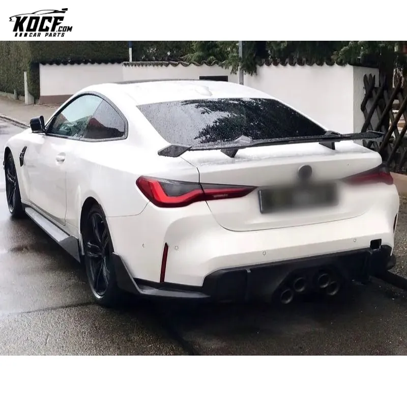 G80 M3 G82 M4 MP style Carbon Fiber Rear Trunk Spoiler High Wing For BMW G8X M3 M4 G20 G22 F90 2021