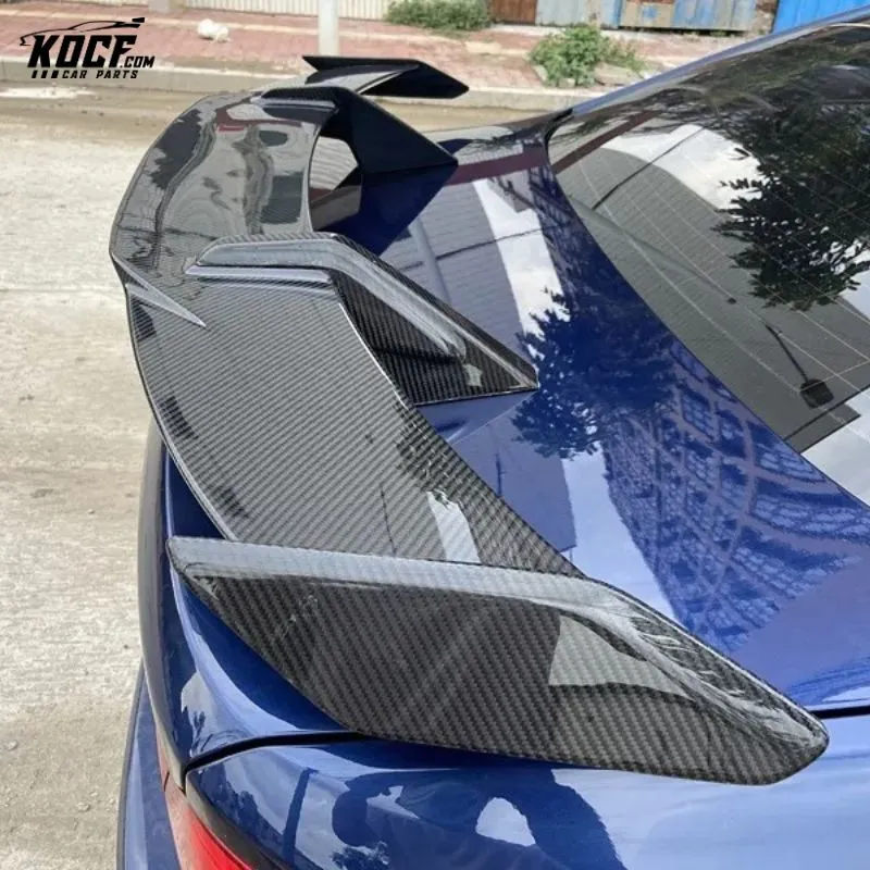 G80 M3 G82 M4 MP style Carbon Fiber Rear Trunk Spoiler High Wing For BMW G8X M3 M4 G20 G22 F90 2021