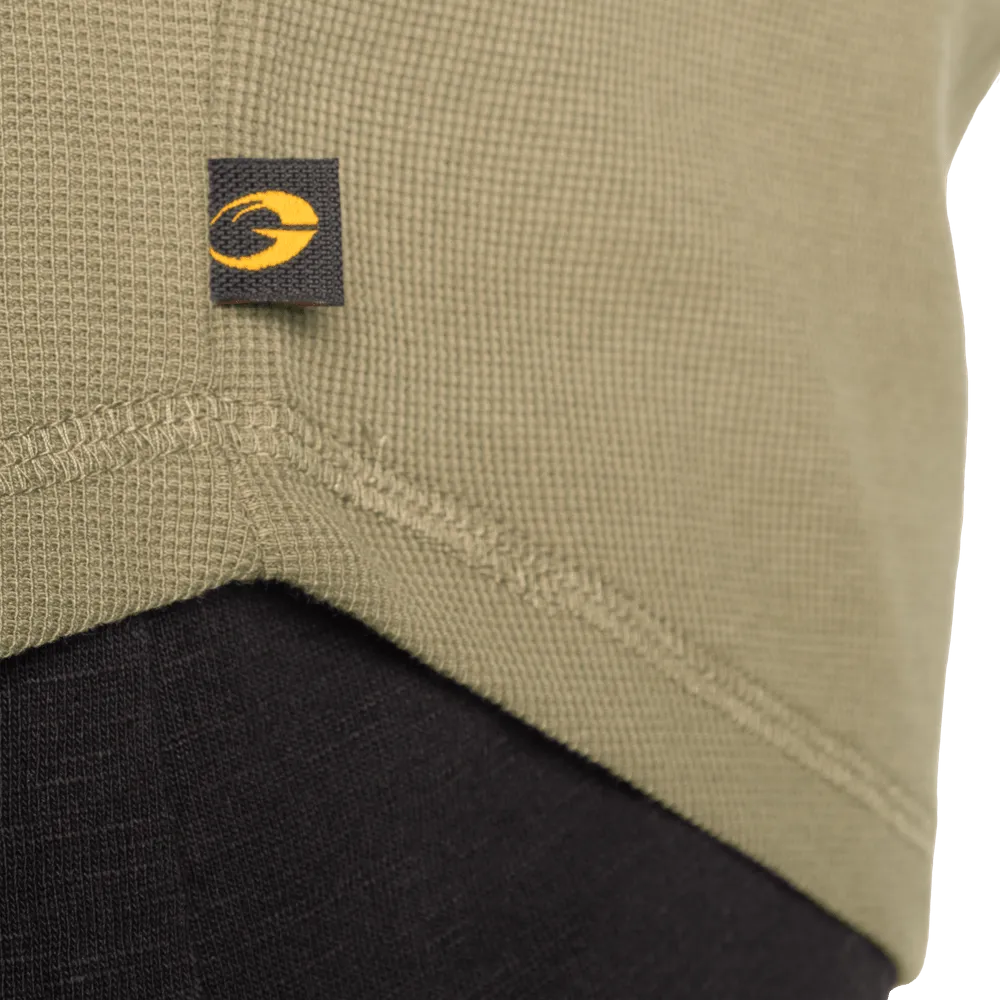 GASP Thermal SL Hoodie - Washed Green