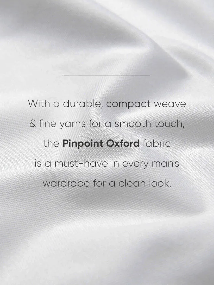 Half-sleeve Pinpoint Oxford Shirt - Regalia