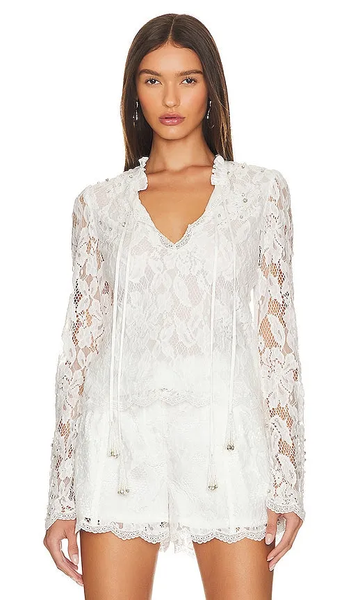 HEMANT AND NANDITA Top in White