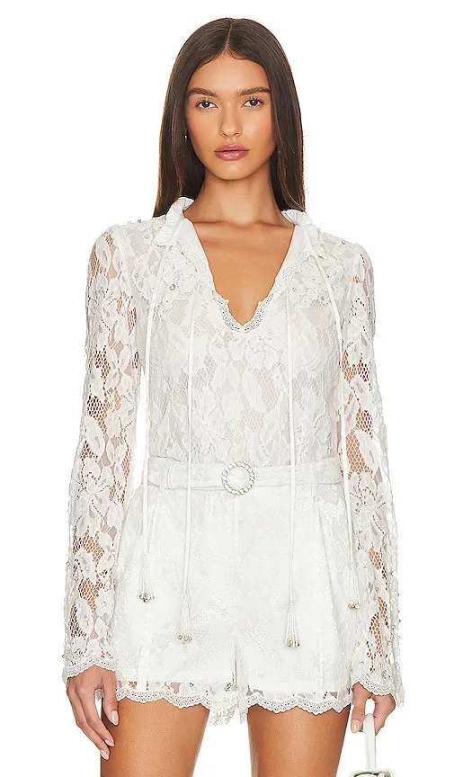 HEMANT AND NANDITA Top in White