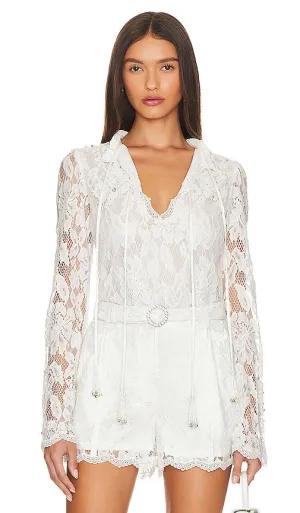 HEMANT AND NANDITA Top in White