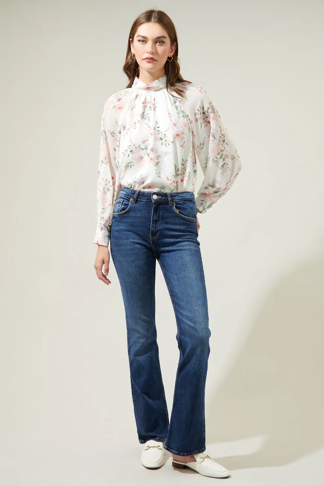 Hillary Tana Long Sleeve Blouse
