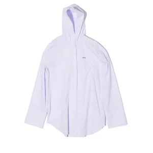 Hooded Button-Up Shirt