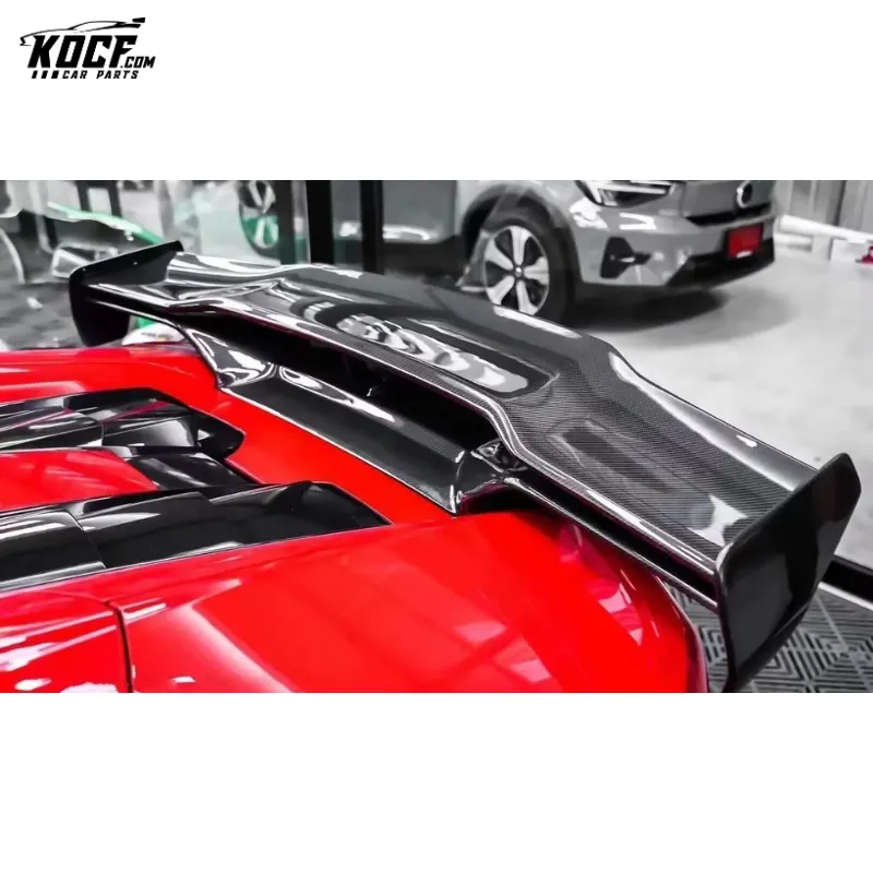 Huracan EVO- Vor-STO Style Carbon Fiber Rear Spoiler Wing For Lambo Huracan LP580-2 LP610-4 EVO 2014-2018