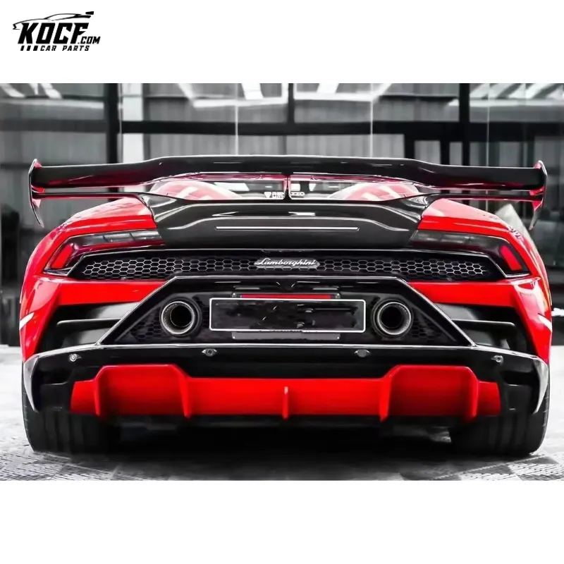 Huracan EVO- Vor-STO Style Carbon Fiber Rear Spoiler Wing For Lambo Huracan LP580-2 LP610-4 EVO 2014-2018