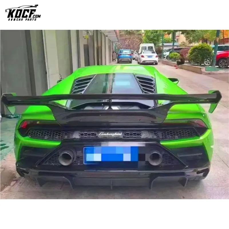 Huracan EVO- Vor-STO Style Carbon Fiber Rear Spoiler Wing For Lambo Huracan LP580-2 LP610-4 EVO 2014-2018