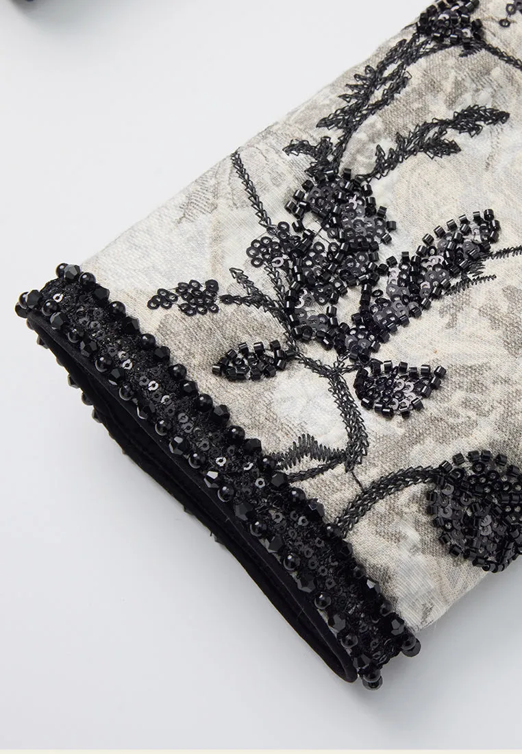 Jacquard Embroidery-&-sequin-detail Jacket