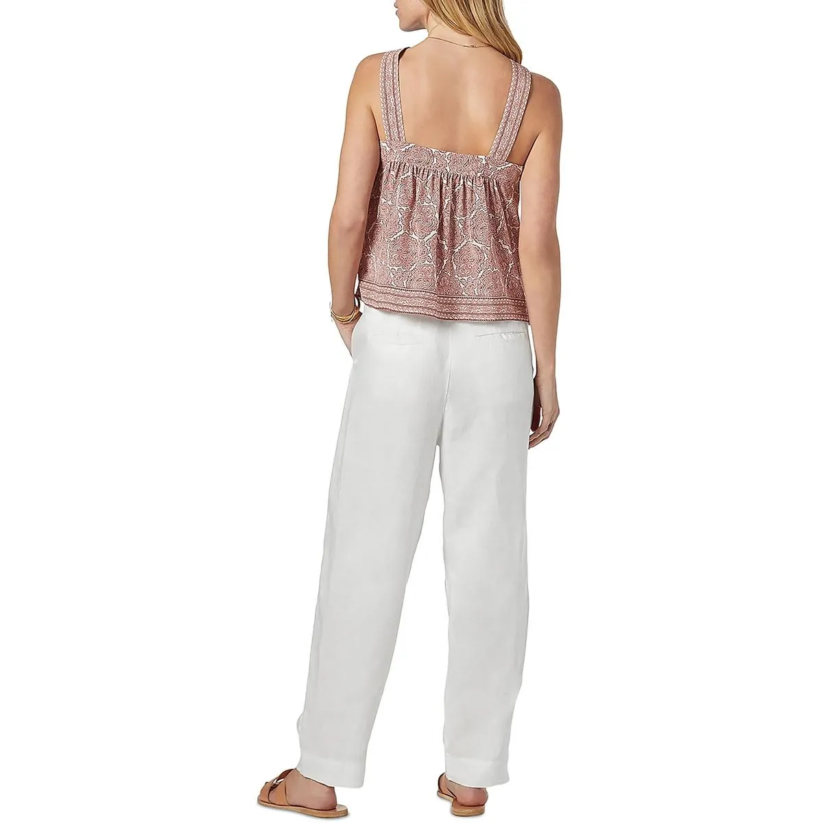 Joie Womens Silk Printed Tank Top