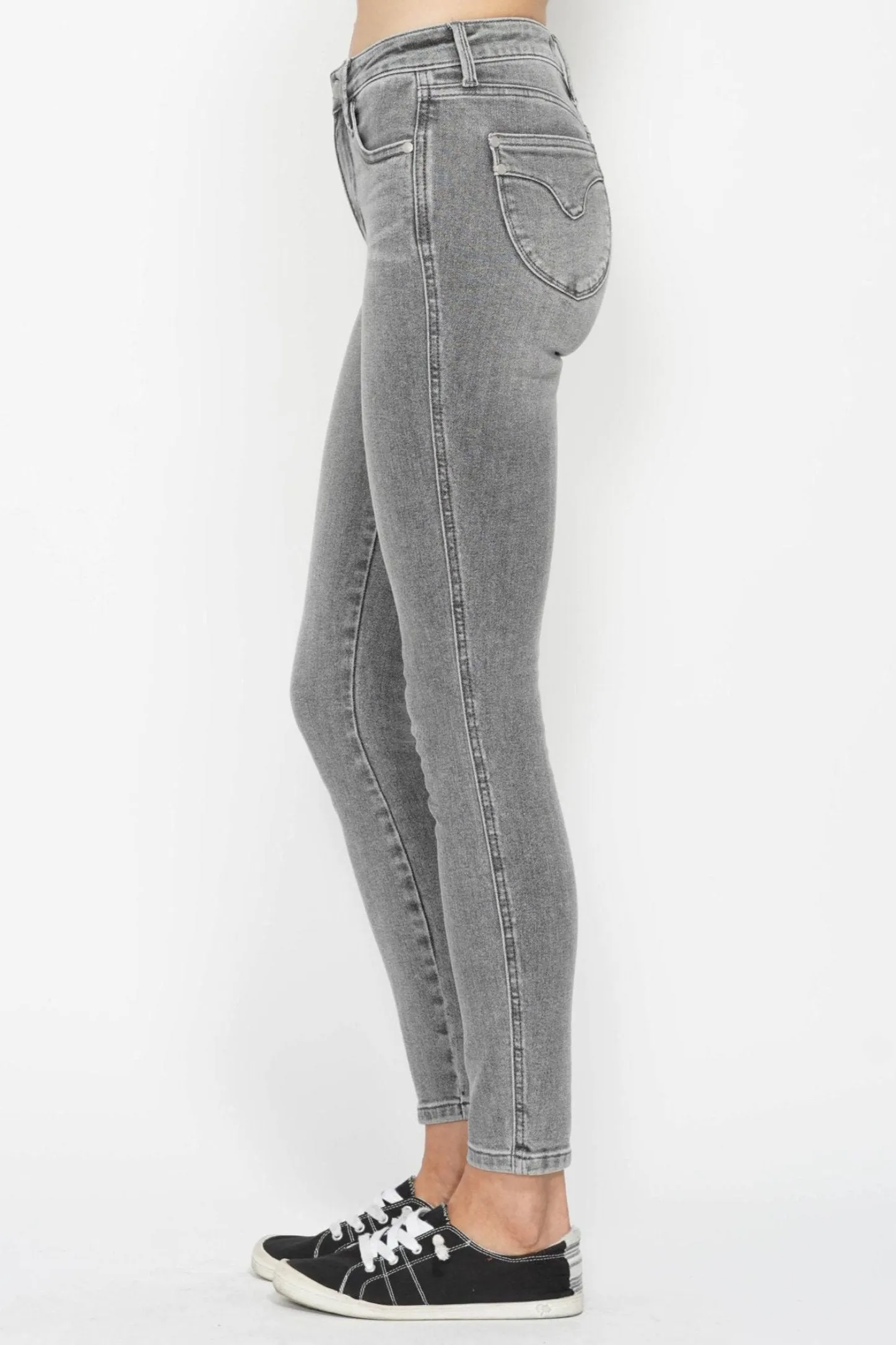 Judy Blue MR Tummy Control Shield Pocket Skinny