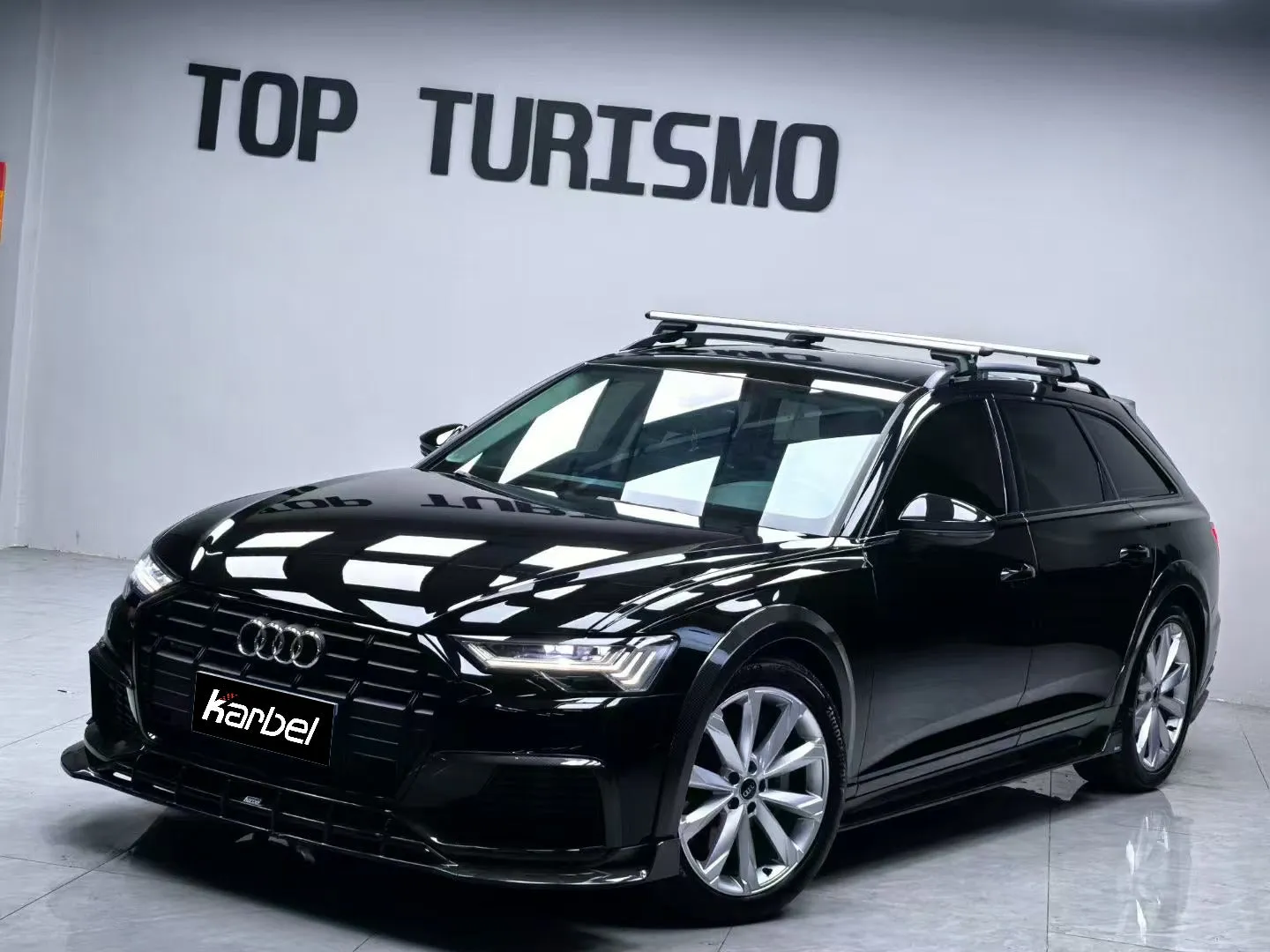 Karbel Carbon Carbon Fiber Side Skirts For Audi A6 Allroad C8 2020-ON