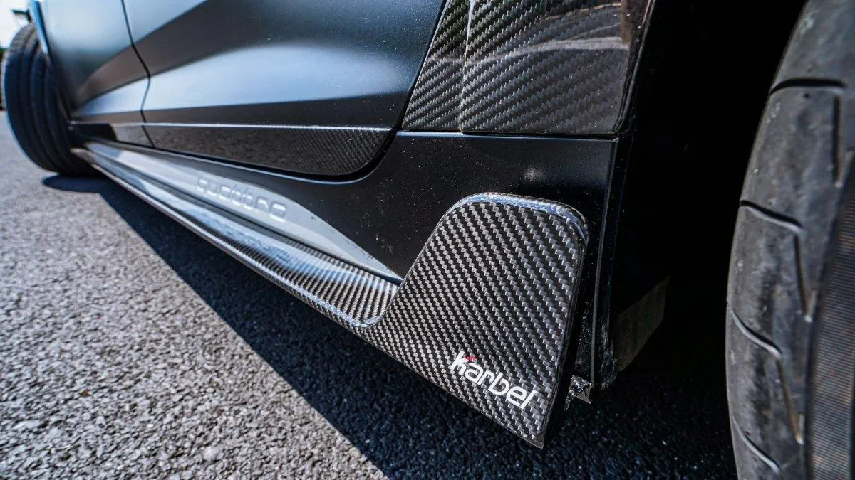 Karbel Carbon Carbon Fiber Side Skirts For Audi A6 Allroad C8 2020-ON