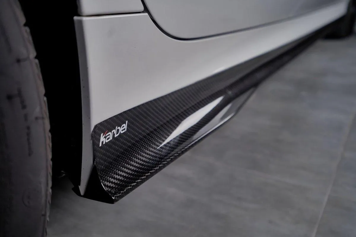 Karbel Carbon Side Skirts for BMW 3 Series G20 Carbon Fiber