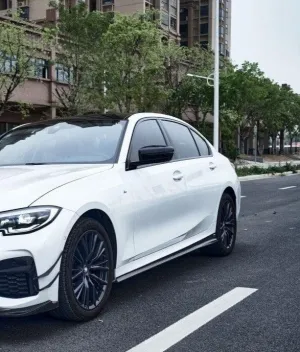 Karbel Carbon Side Skirts for BMW 3 Series G20 Carbon Fiber