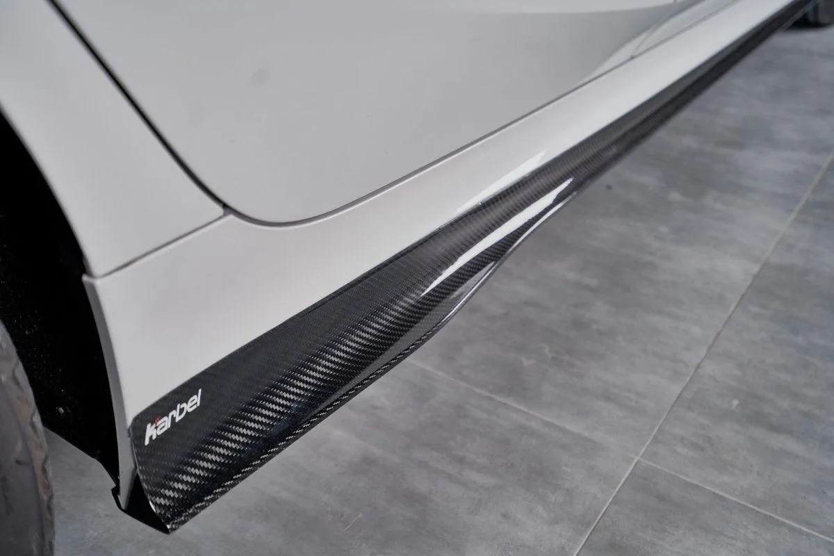 Karbel Carbon Side Skirts for BMW 3 Series G20 Carbon Fiber