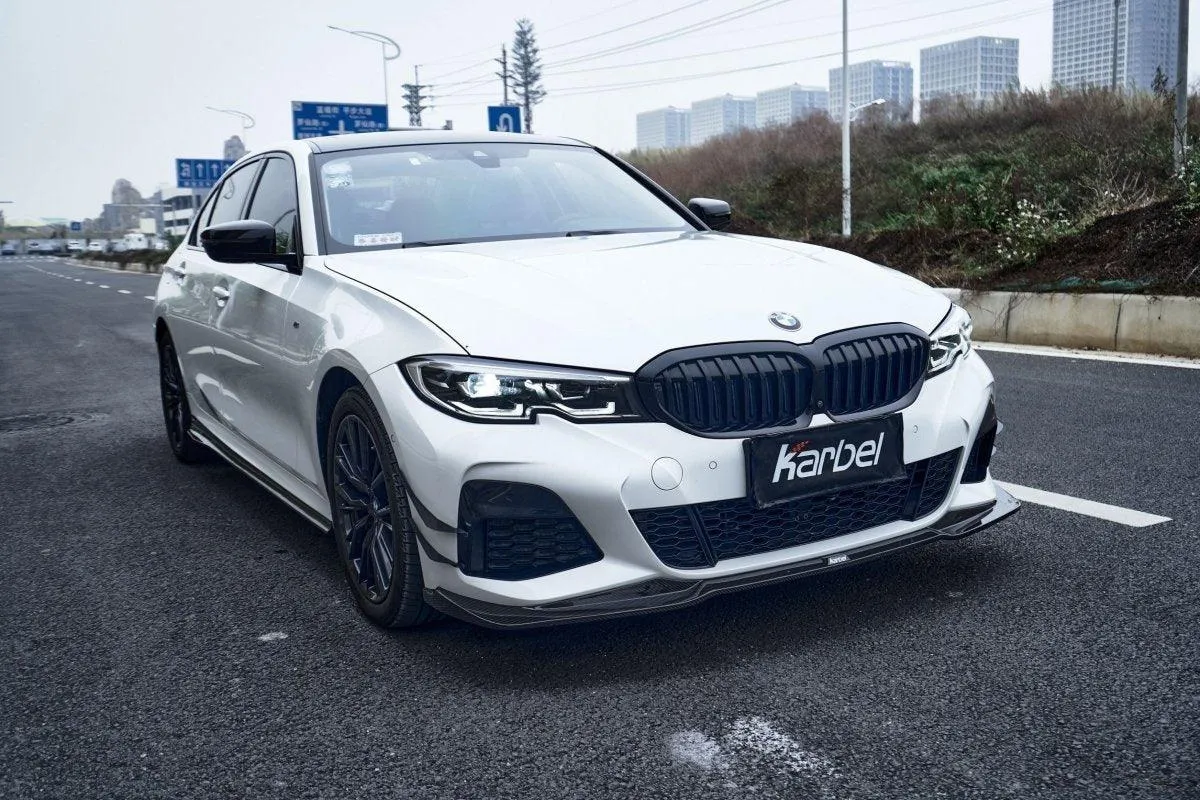 Karbel Carbon Side Skirts for BMW 3 Series G20 Carbon Fiber