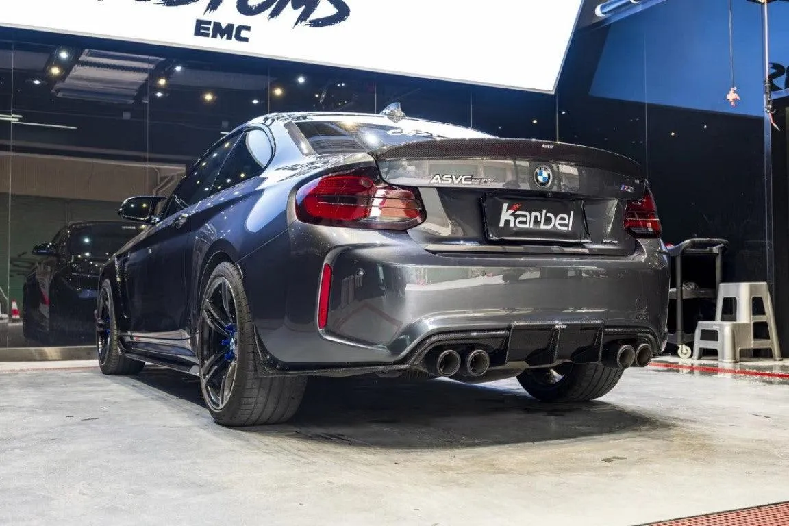 Karbel Carbon Side Skirts for BMW M2 / M2C F87 2016-2021 Pre-preg Carbon Fiber