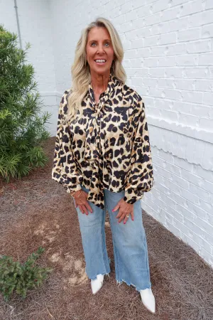 Leopard Blouse