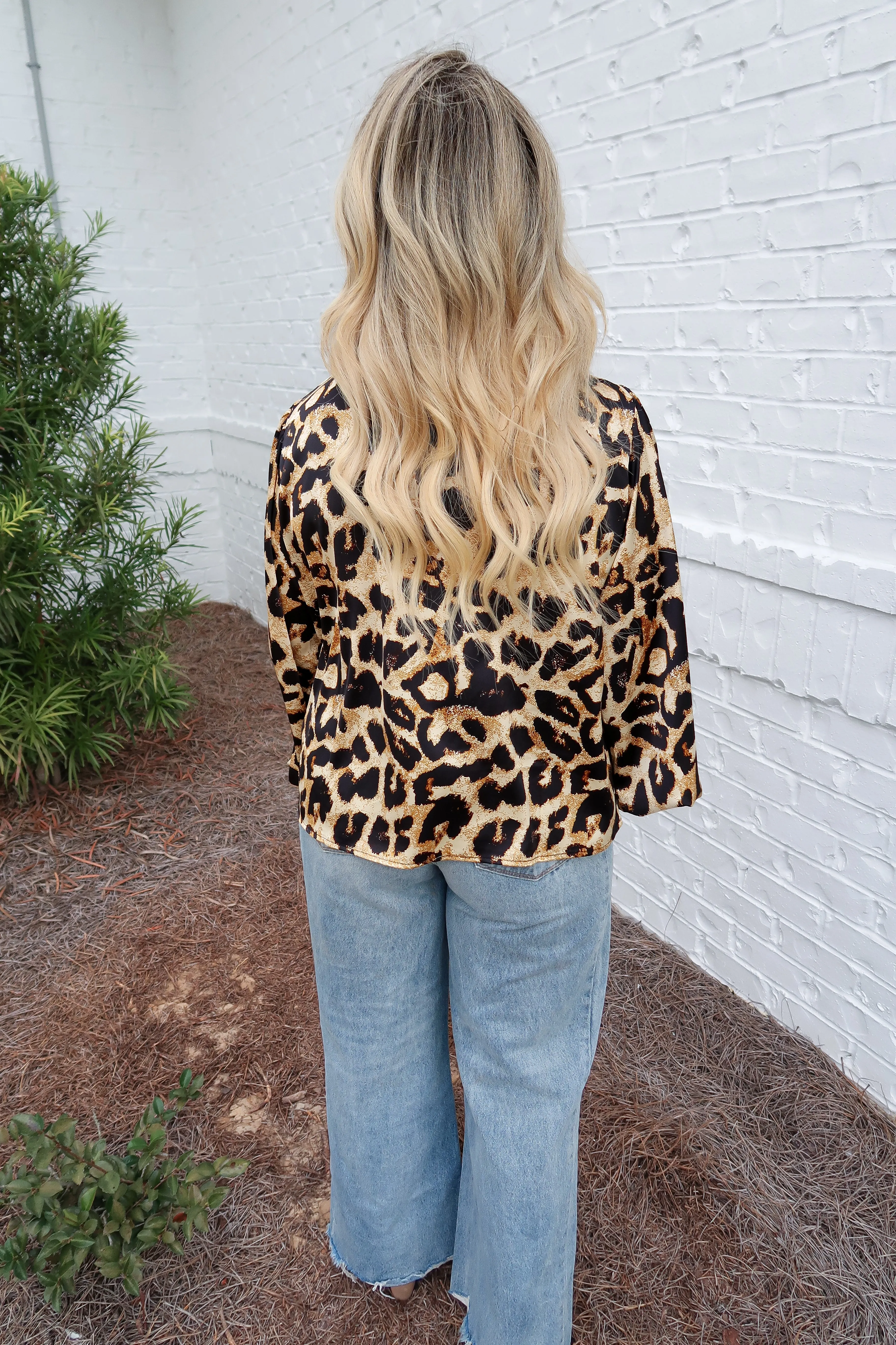 Leopard Blouse