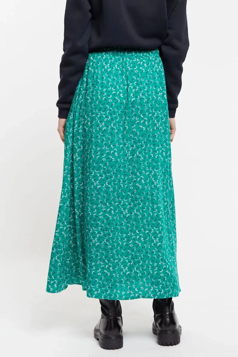 Louche Siri Naive Ditsy Print Midi Skirt