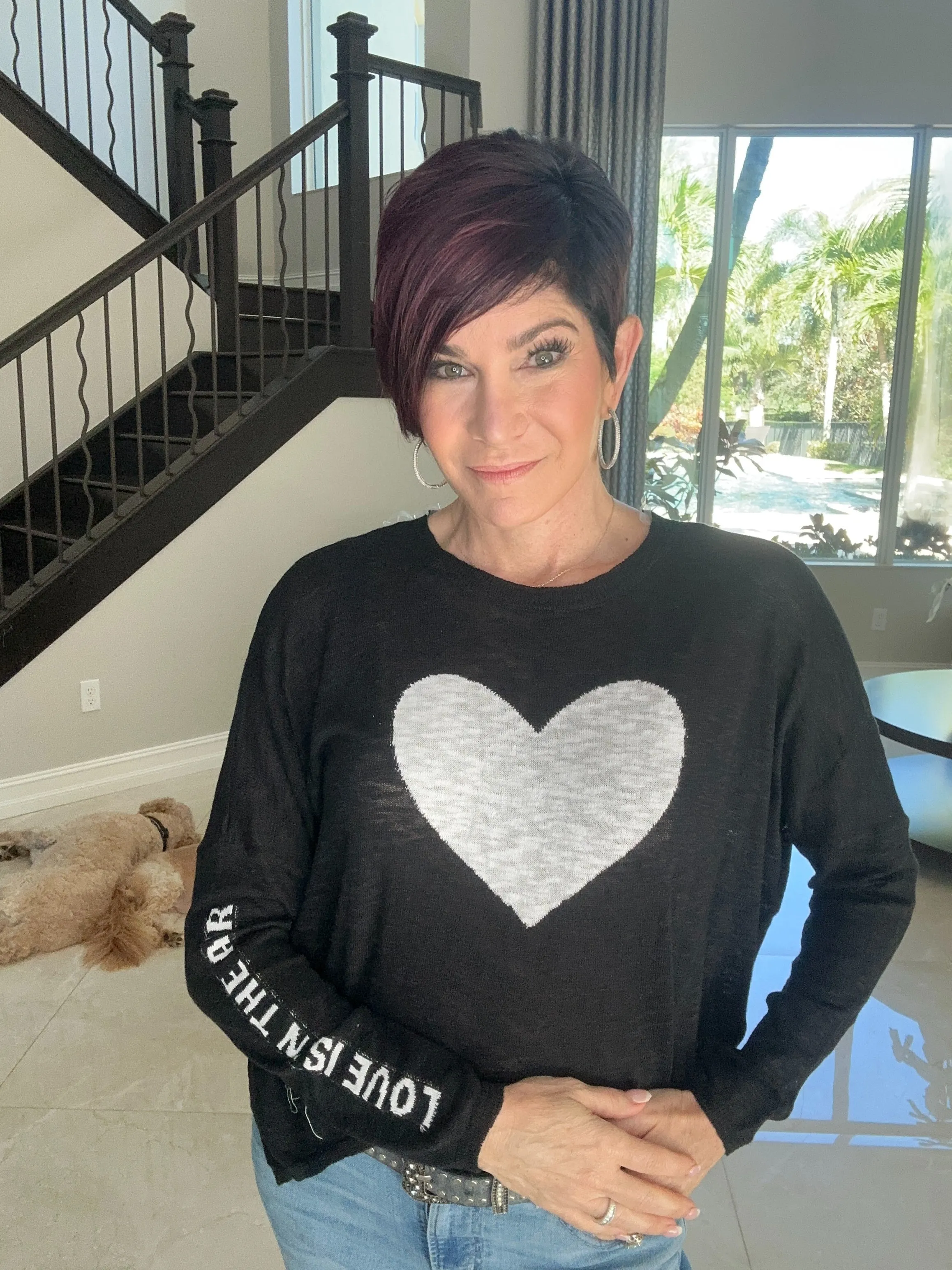 Love Is In The Air Sweater