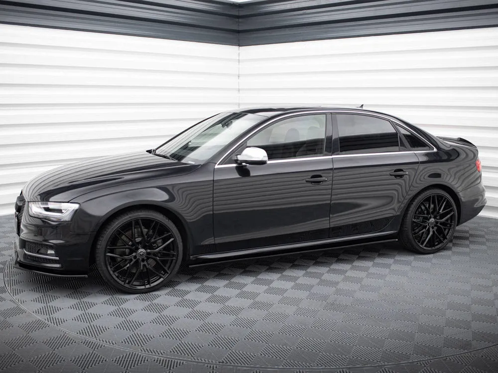 Maxton Design - SIDE SKIRTS DIFFUSERS AUDI S4 / A4 / A4 S-LINE B8 / B8 FL