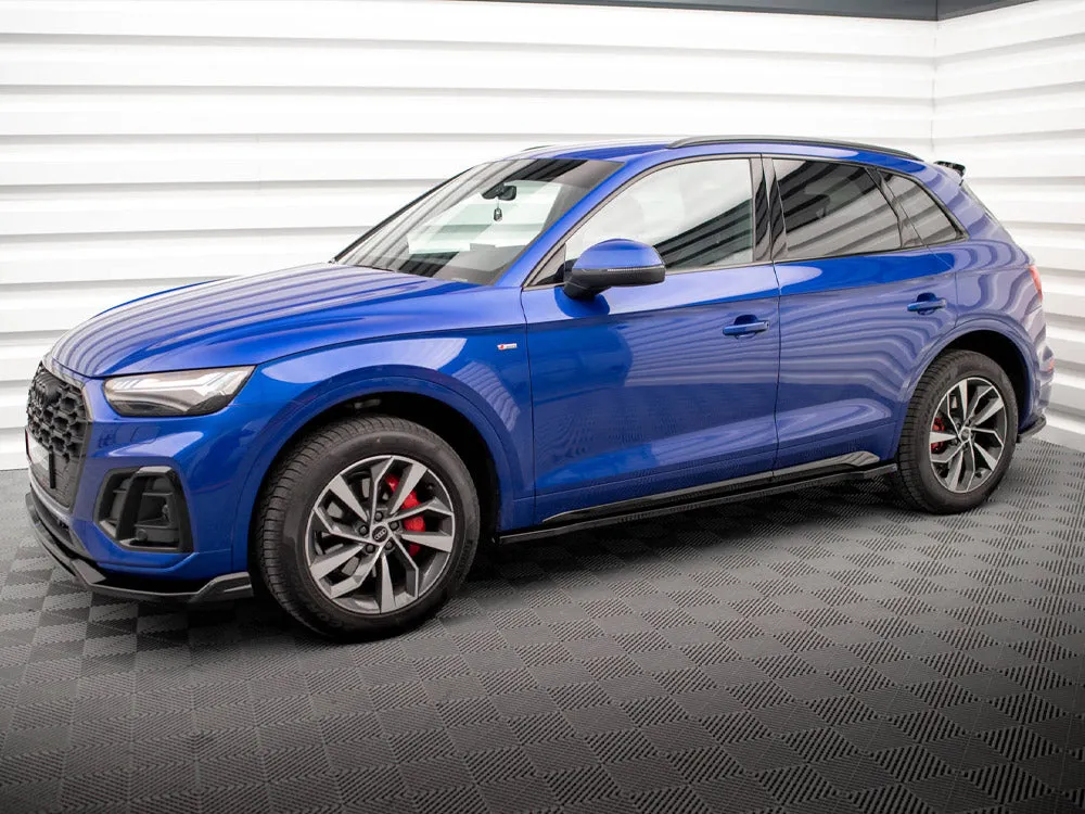 Maxton Design - SIDE SKIRTS DIFFUSERS AUDI SQ5 / Q5 S-LINE SUV / SPORTBACK MK2 FACELIFT