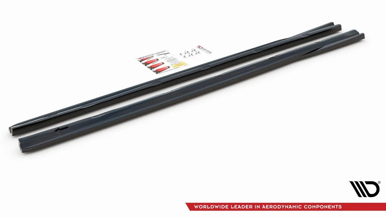 Maxton Design - SIDE SKIRTS DIFFUSERS PEUGEOT 308 MK2 FACELIFT (2017-2021)