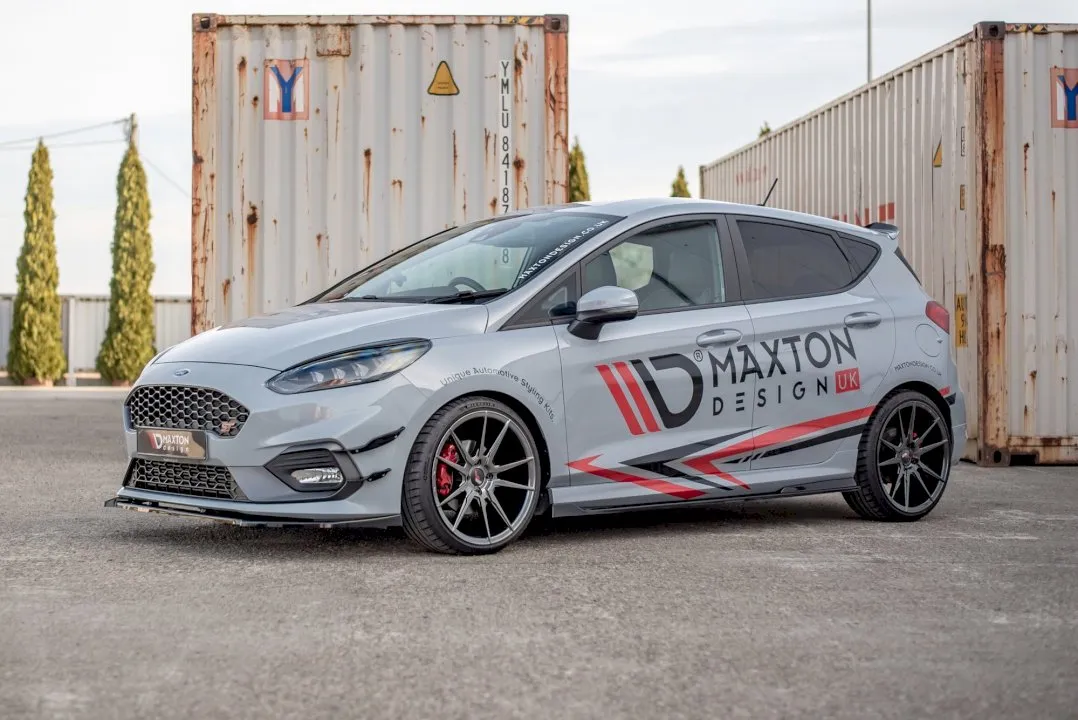 Maxton Design - Side Skirts Diffusers V.3 Ford Fiesta Mk8 ST / ST-Line