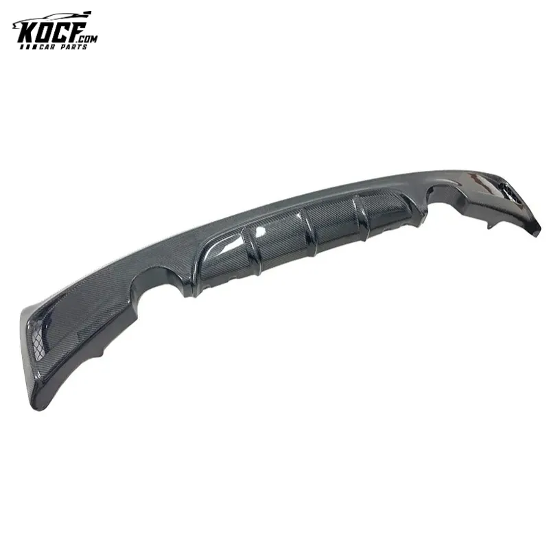 MP style carbon fiber rear bumper lip splitter spoiler diffuser For BMW F22 M235i M-tech bumper