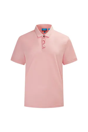 Non-Iron Pure Cotton Placket Embroidery Polo