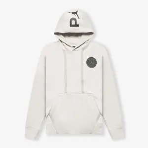 Paris Saint-Germain Pullover Hoodie - Light Bone