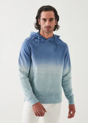 Pima Cotton French Terry Degrade Popover Hoodie