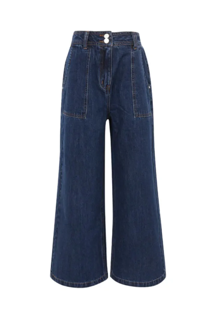 Prunella Wide Legs Jeans