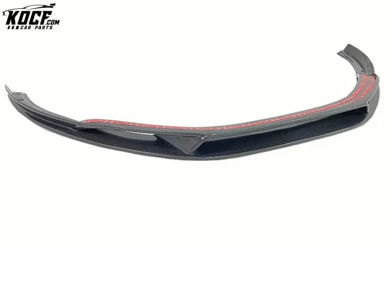 R8 Front Splitter Front Bumper Chin Lip Spoiler For Audi R8 08-15 Carbon Fiber Body Kit