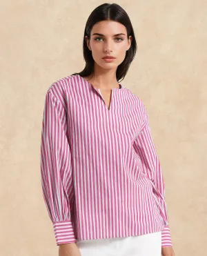 Rareism Women Myrto Pink Printed Top