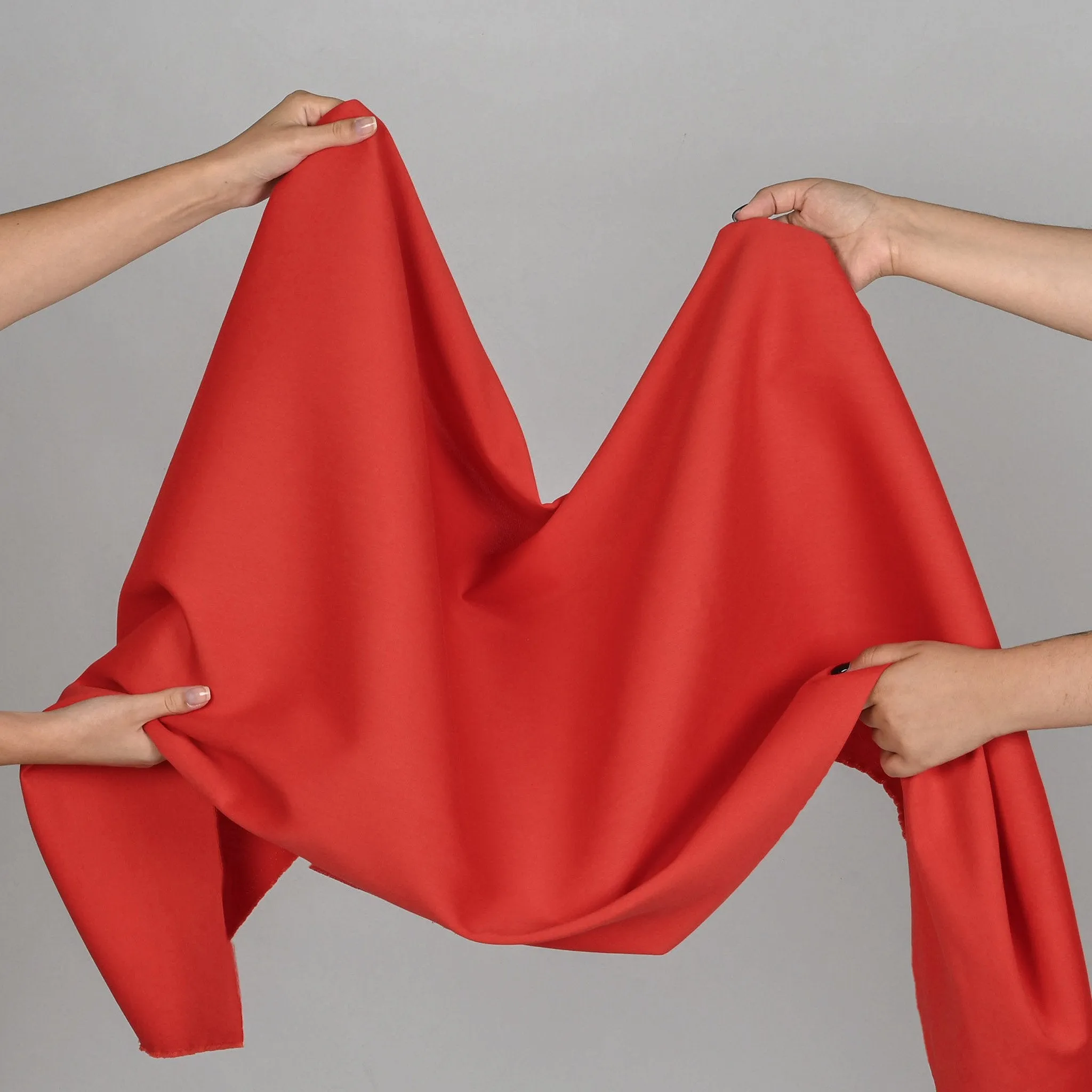 Red Double Weave Fabric 96860
