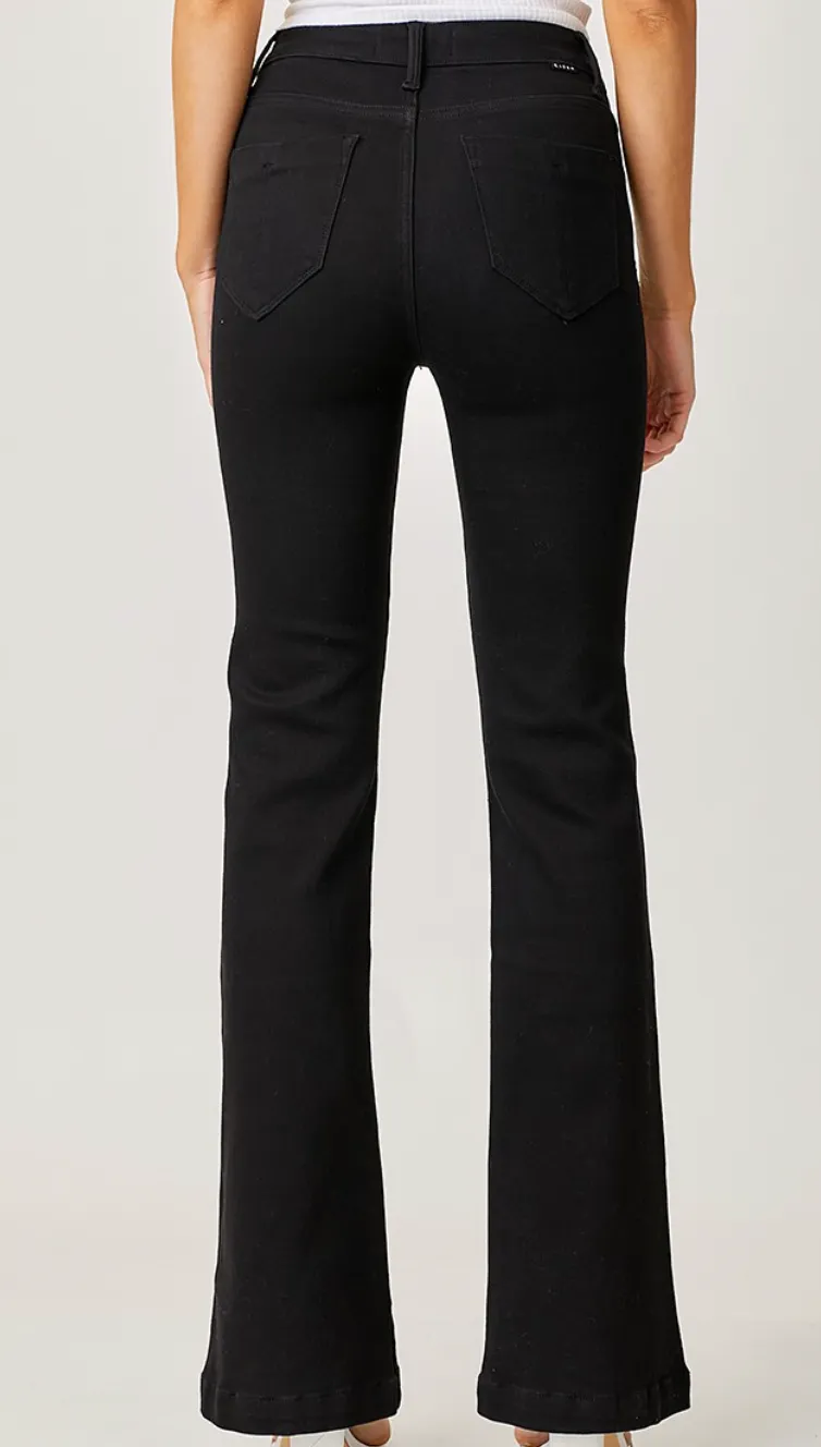 Risen Mid-Rise Basic Flare Jean